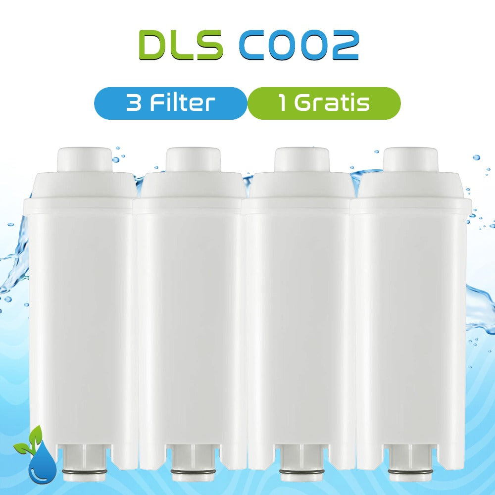 Filterfein Delonghi DLS C002 Wasserfilter-Kartuschen 4 Stück