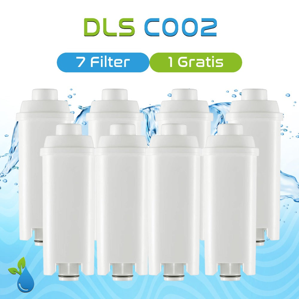 Filterfein DLS C002 Wasserfilter-Kartuschen 8 Stück