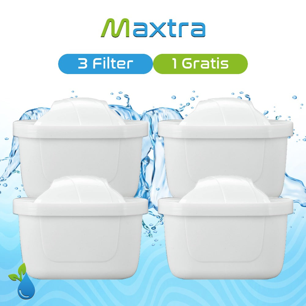 Kompatible Wasserfilter-Kartuschen Brita Maxtra Alternative 4 Stueck