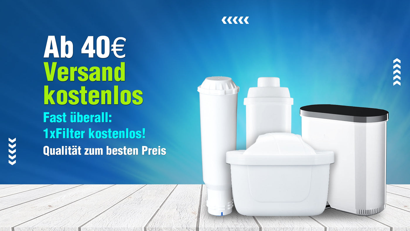 Alternative Filterfein Wasserfilter-Kartuschen Maxtra Aquaclean F088 Dls C002 kompatibel