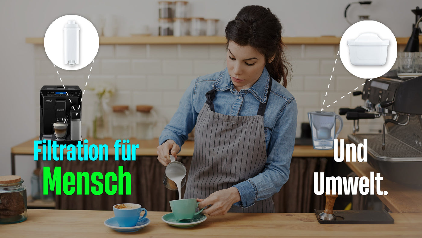 Alternative Filterfein Wasserfilter-Kartuschen Kaffee-vollautomaten
