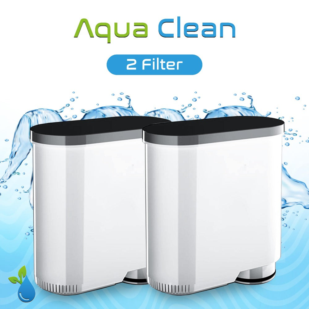 Filterfein AquaClean Wasserfilter-Kartuschen 2 Stück