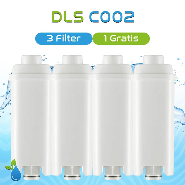 Filterfein Delonghi DLS C002 Wasserfilter-Kartuschen 4 Stück