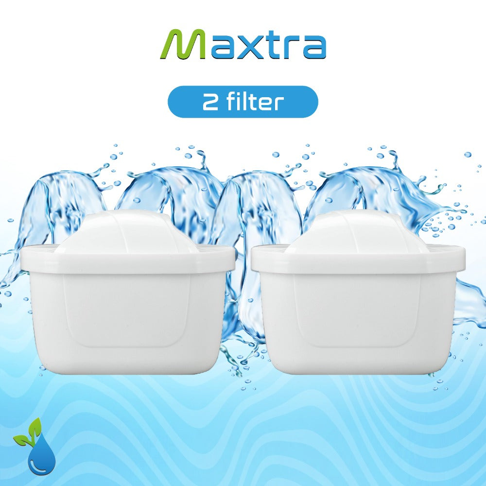 Alternative Wasserfilter-Kartuschen Brita Maxtra kompatibel 2 Stueck